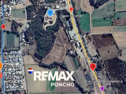 Se venden 2 lotes, 450 m2 c/u la merced, catamarca