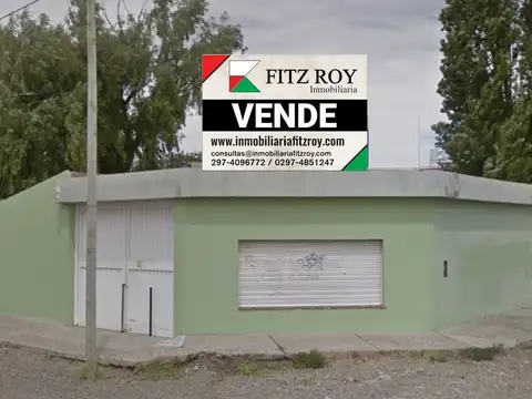 Venta de gran esquina centrica de 911m2. local + vivienda + galpon