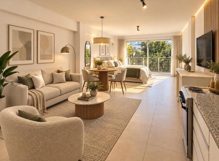 Departamento · 40m² · 1 Ambiente