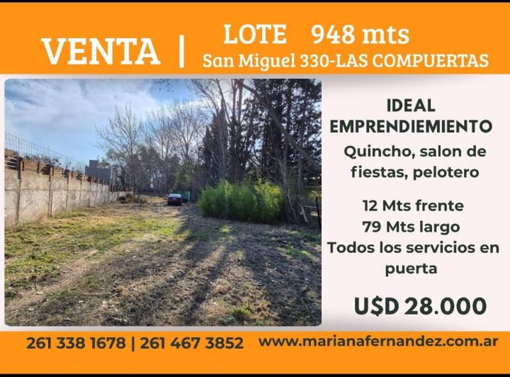 Terreno · 948m²