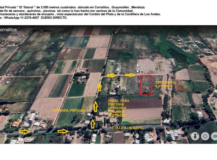Terreno · 2036m²