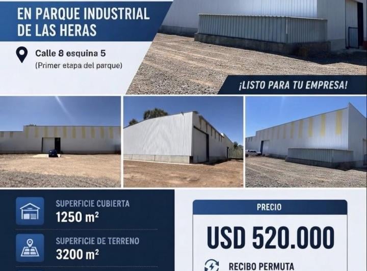 Bodega-Galpón · 1250m²