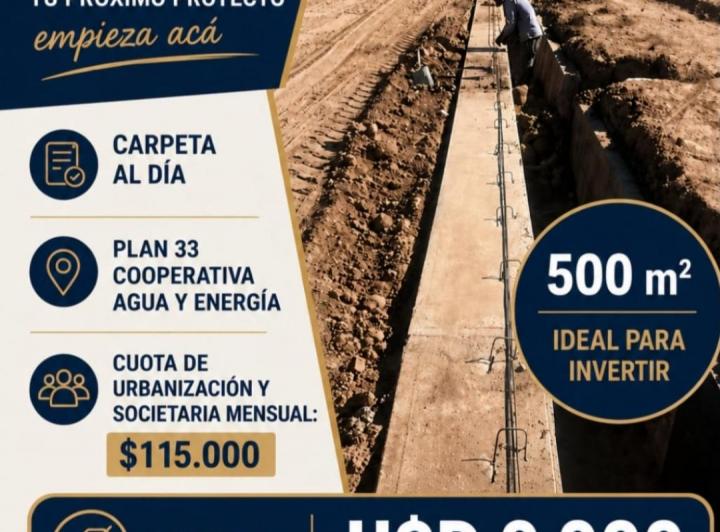 Terreno · 500m²