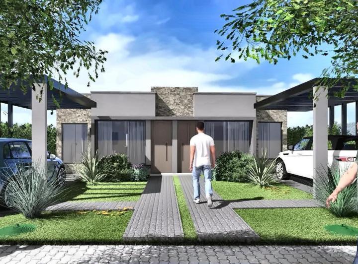 Casa · 60m² · 3 Ambientes · 1 Cochera