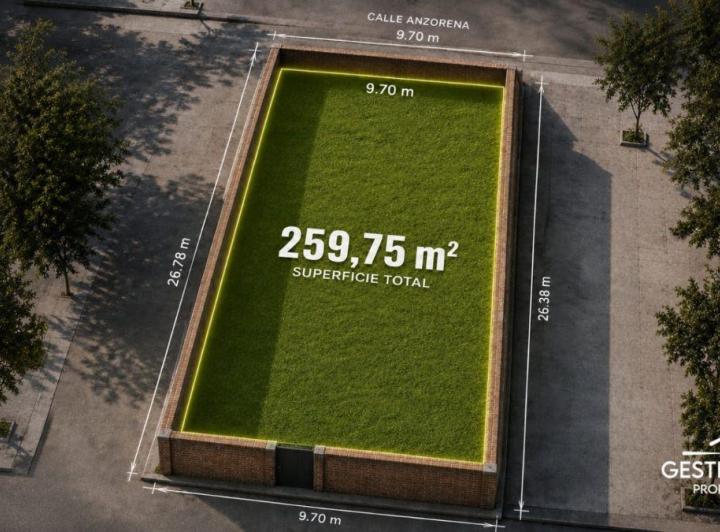 Terreno · 260m²