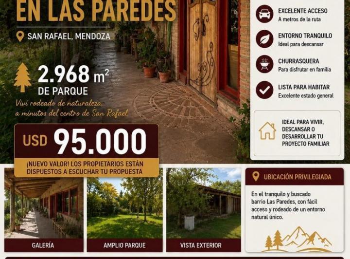 Casa · 215m² · 3 Ambientes · 3 Cocheras