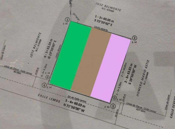 Terreno · 1100m²