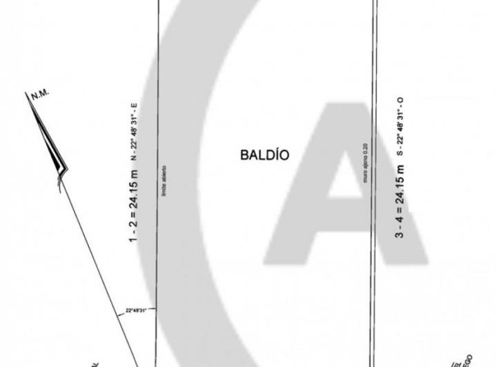 Terreno · 265m²