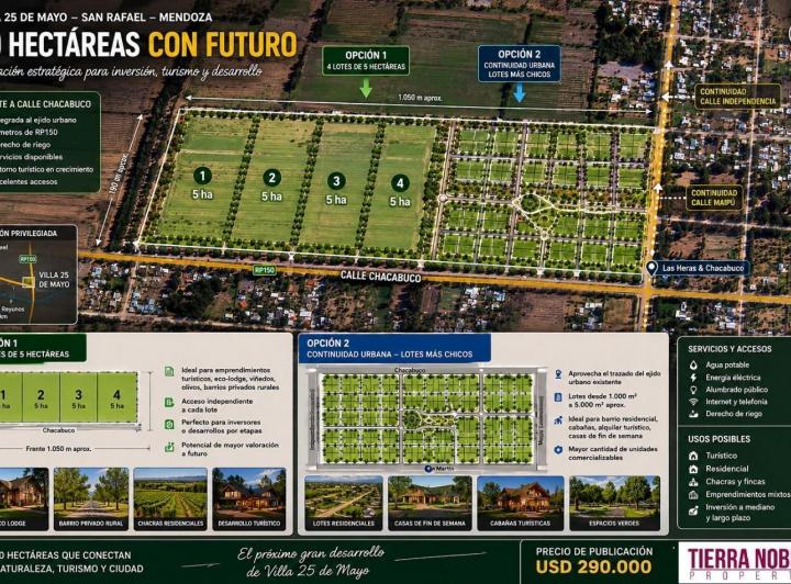 Terreno · 200000m²