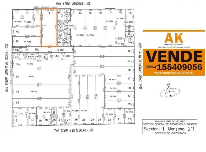Terreno · 643m²