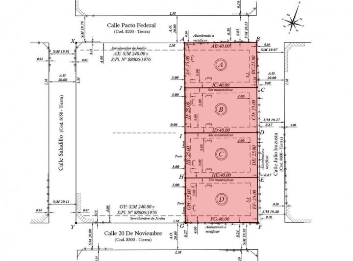 Terreno · 4000m²