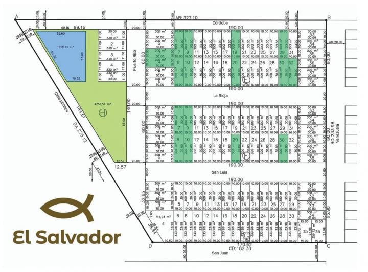 Terreno · 300m²