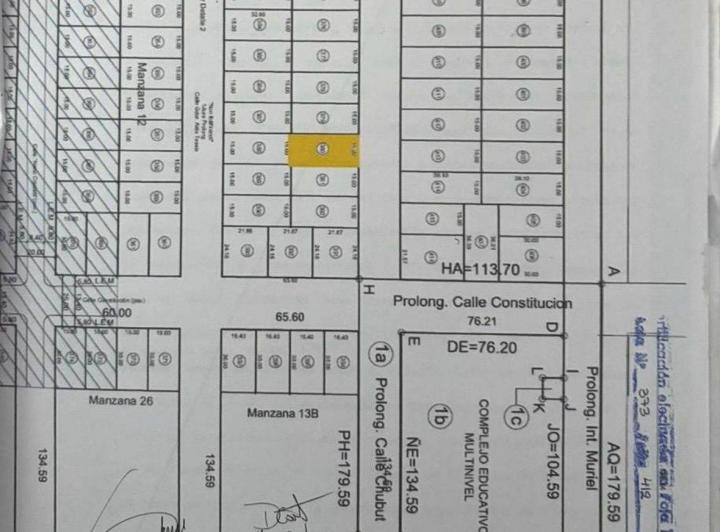 Terreno · 450m²