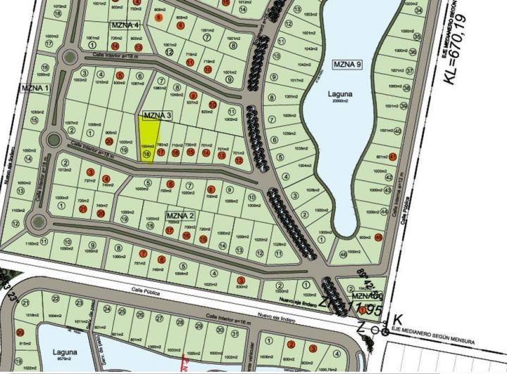 Terreno · 1000m²
