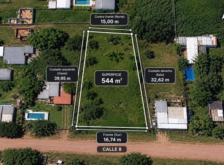 Terreno · 544m²