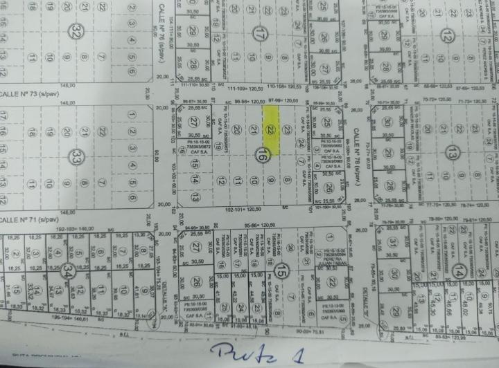 Terreno · 675m²