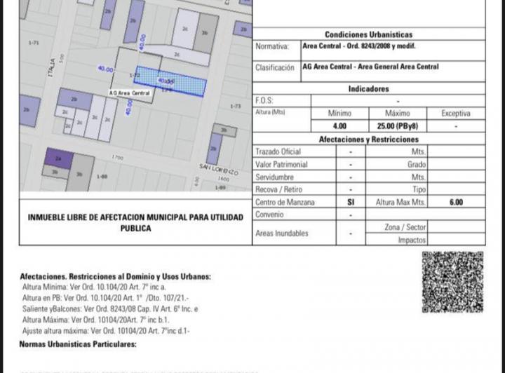 Terreno · 815m²
