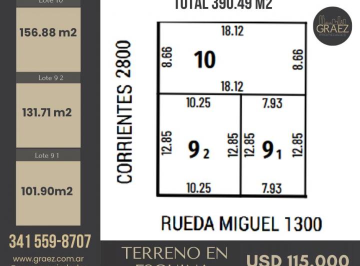 Terreno · 390m²
