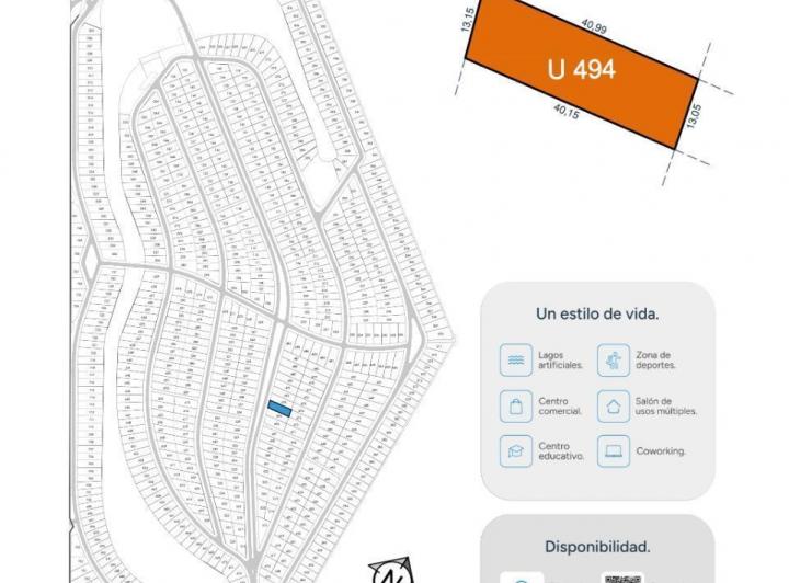 Terreno · 527m²