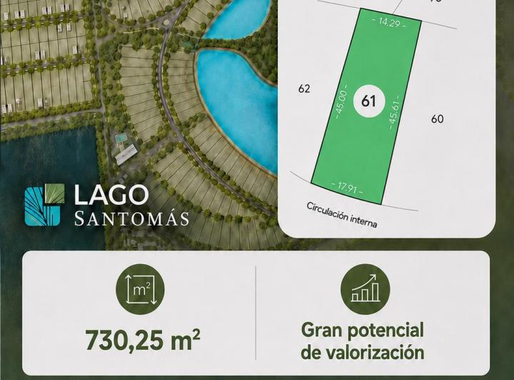 Terreno · 730m²