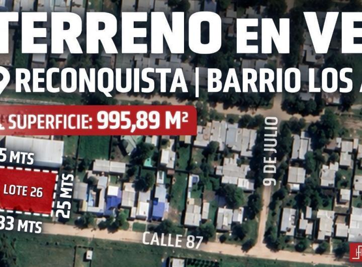 Terreno · 995m²