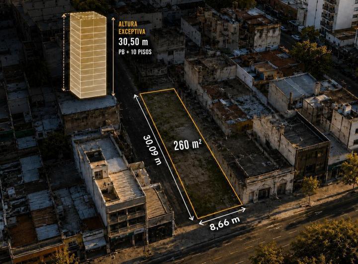 Terreno · 260m²
