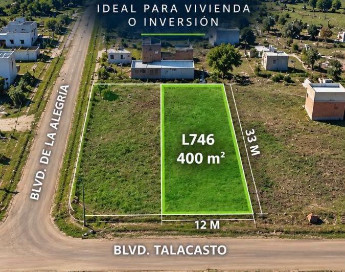 Terreno · 400m²