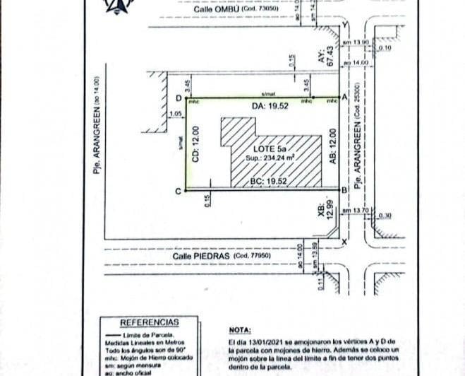 Terreno · 234m²