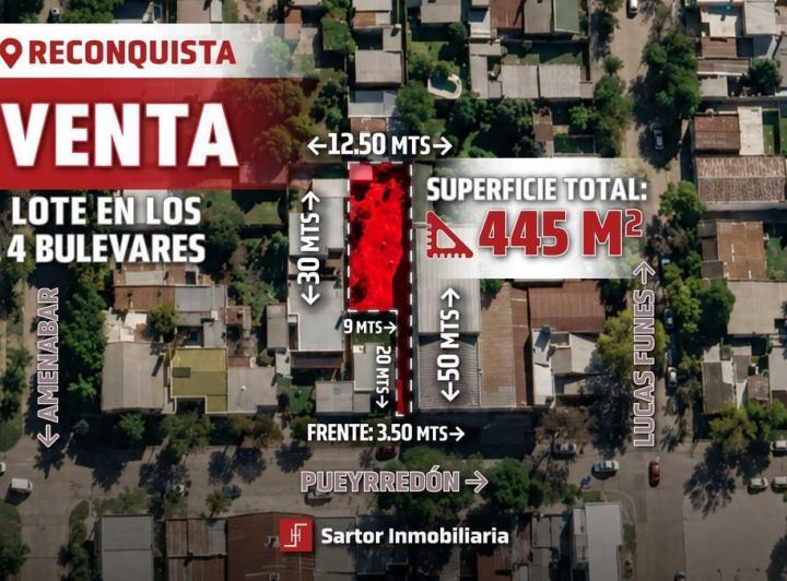 Terreno · 445m²