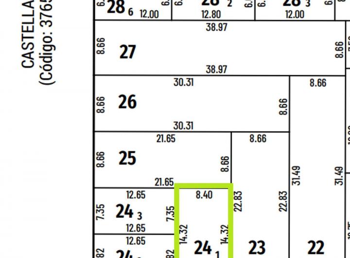 Terreno · 120m²