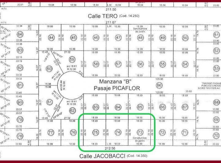 Terreno · 421m²
