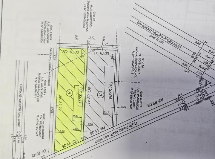 Terreno · 350m²
