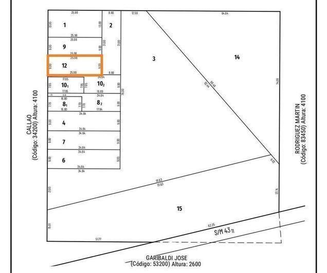 Terreno · 177m²