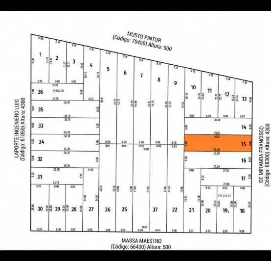 Terreno · 90m²