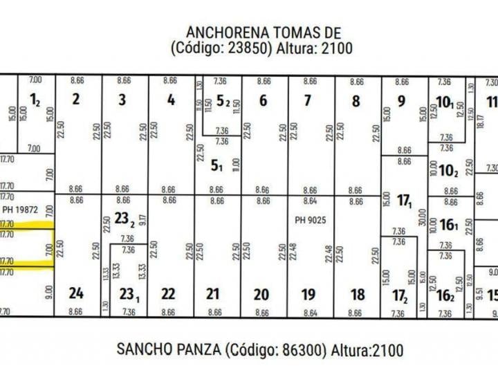 Terreno · 124m²