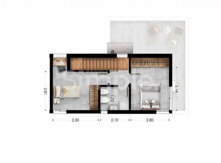 PH · 67m² · 3 Ambientes · 1 Cochera