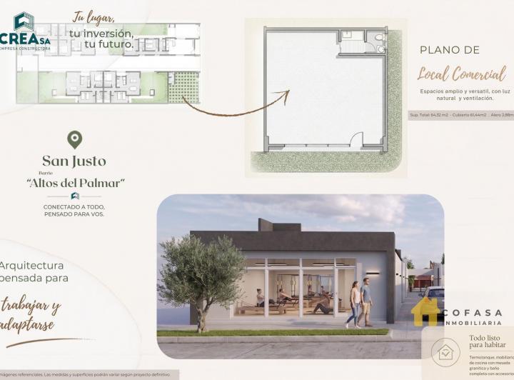 Local comercial · 1 Ambiente