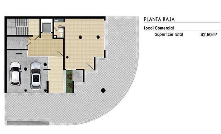 Local comercial · 43m² · 1 Ambiente