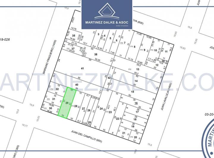 Terreno · 310m²