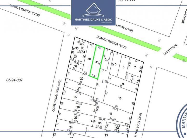 Terreno · 243m²