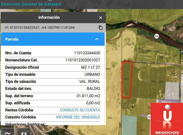 Terreno · 31800m²