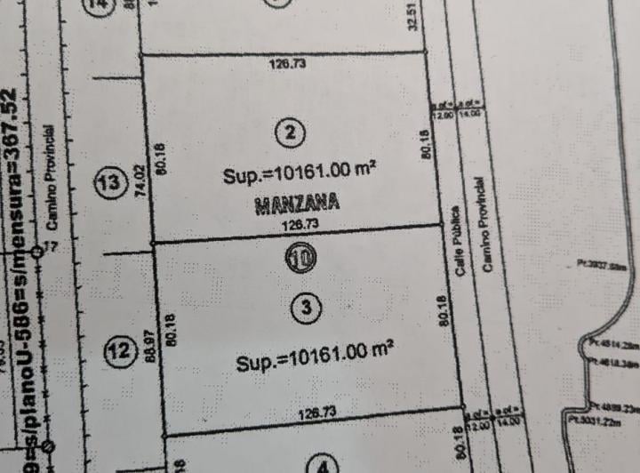 Terreno · 10161m² · 1 Ambiente
