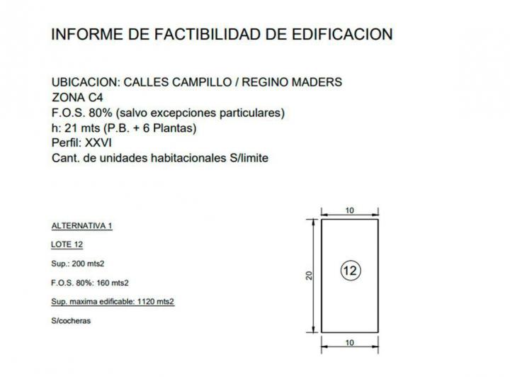 Terreno · 200m²