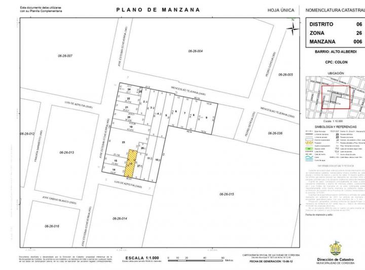 Terreno · 1561m²