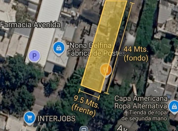 Terreno · 417m²