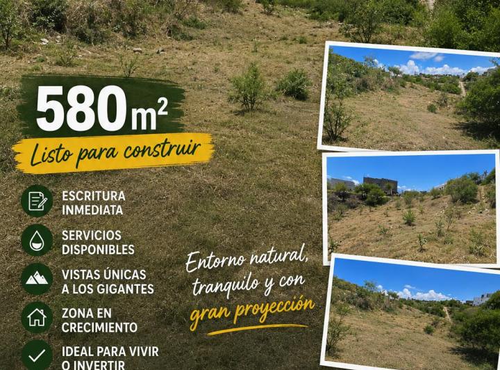 Terreno · 580m²