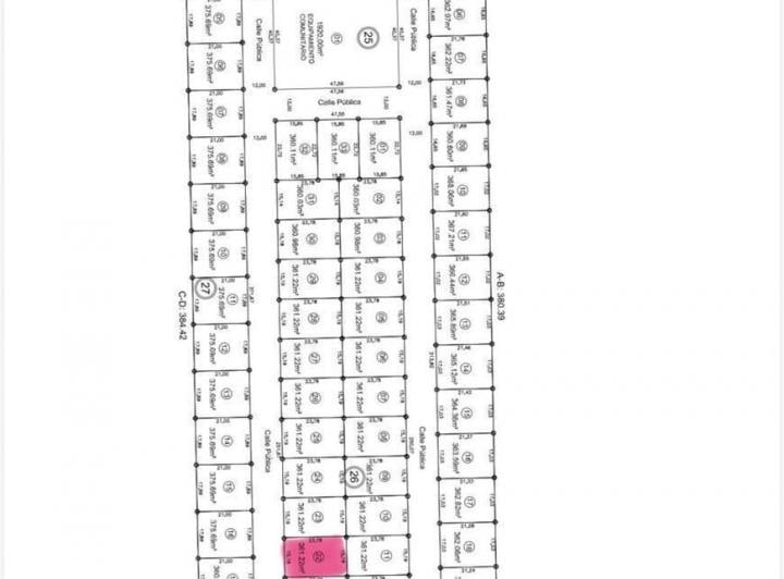 Terreno · 361m²
