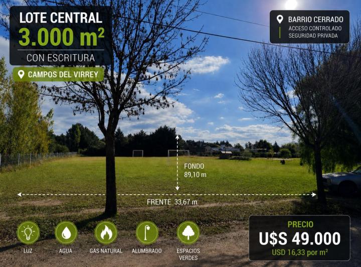 Terreno · 3000m²