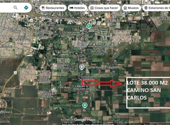 Terreno · 38000m²