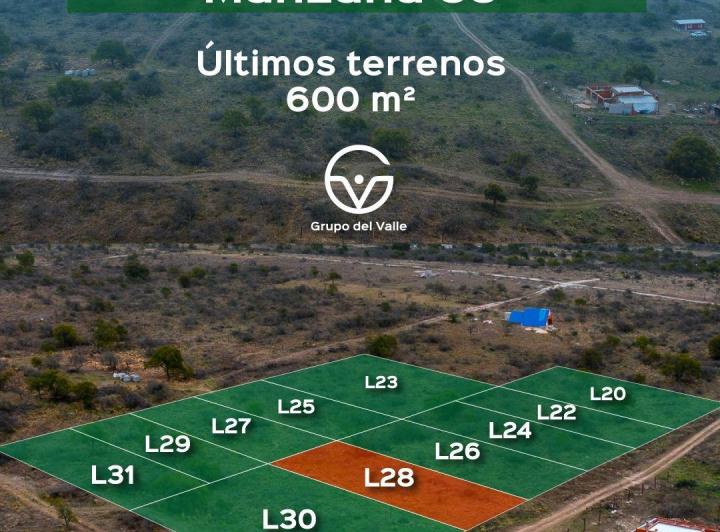 Terreno · 600m²